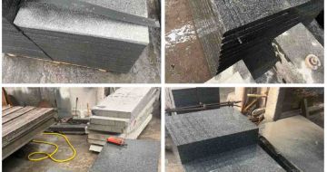 绍兴 芝麻黑地铺石材