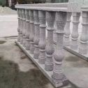 绍兴 芝麻白圆形光面花瓶柱，栏杆