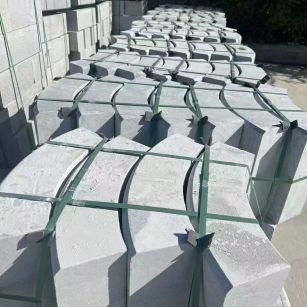 绍兴 芝麻灰弧形路沿石