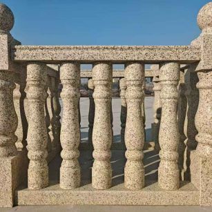 绍兴 黄金麻栏杆（扶手，花瓶柱，将军柱）