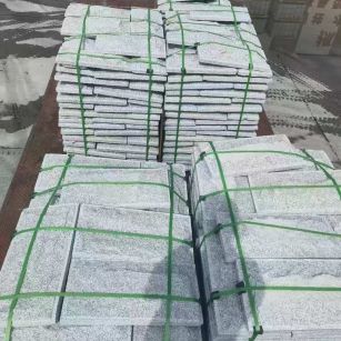 绍兴 芝麻白蘑菇石装车出货