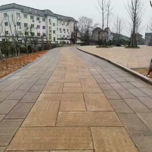 绍兴仿古石铺装效果