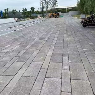绍兴仿古石铺装效果