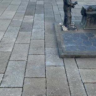 绍兴仿古石铺装效果
