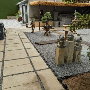 绍兴仿古石铺装效果