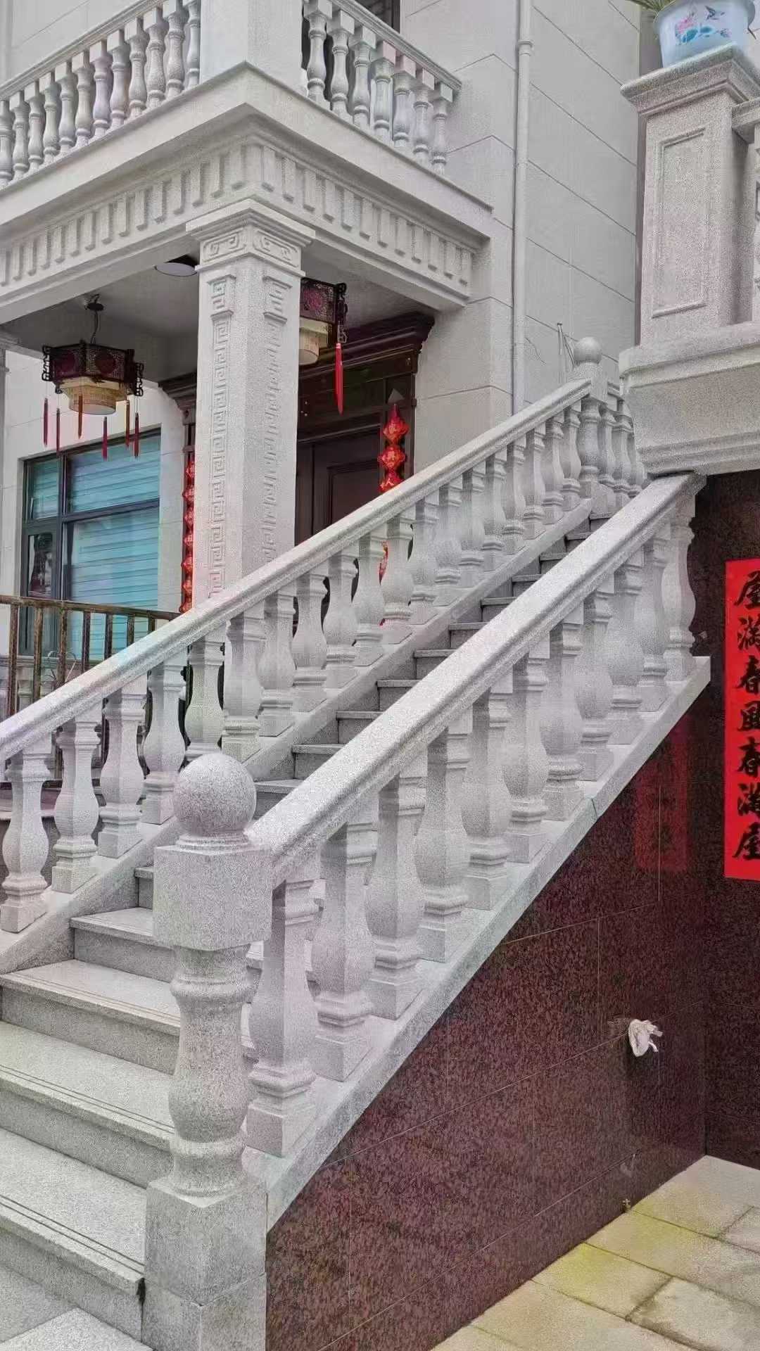 绍兴 天然石材 阳台庭院护栏、栏杆