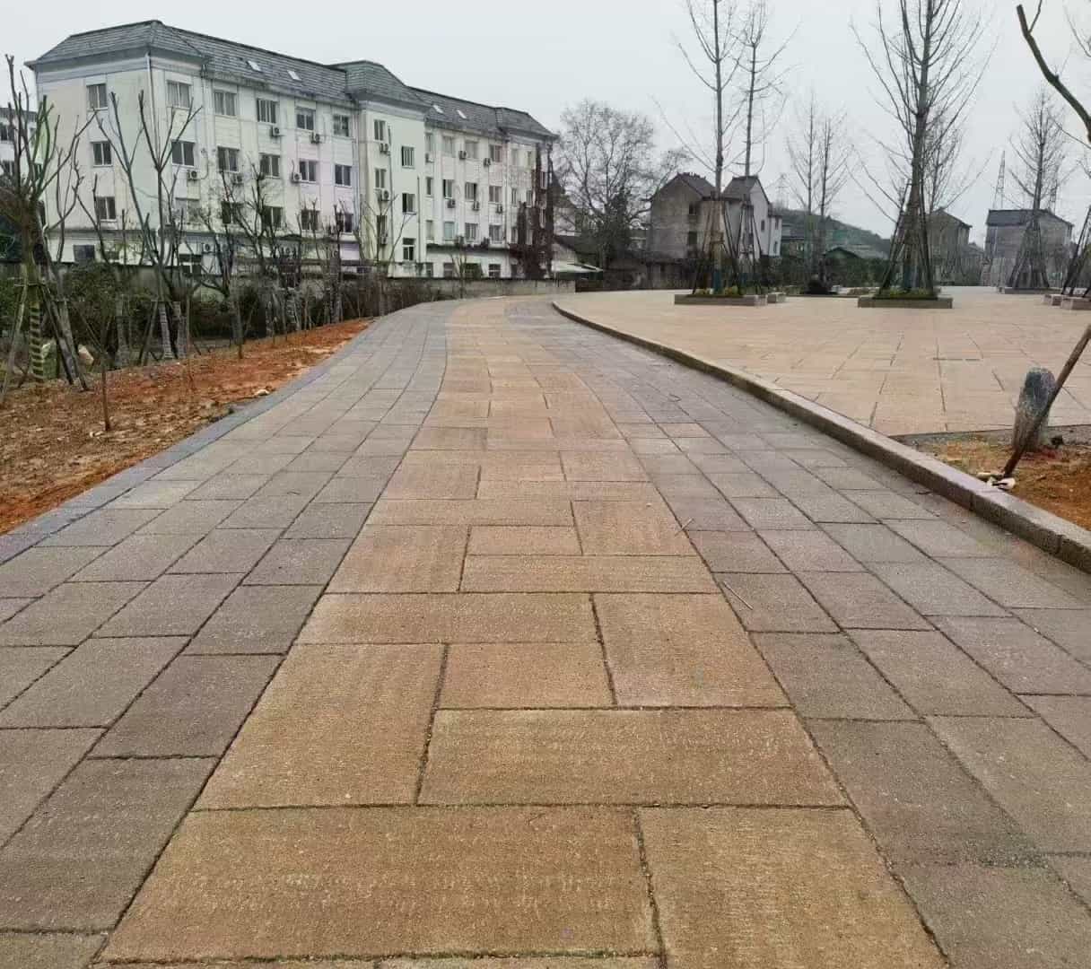 绍兴仿古石铺装效果