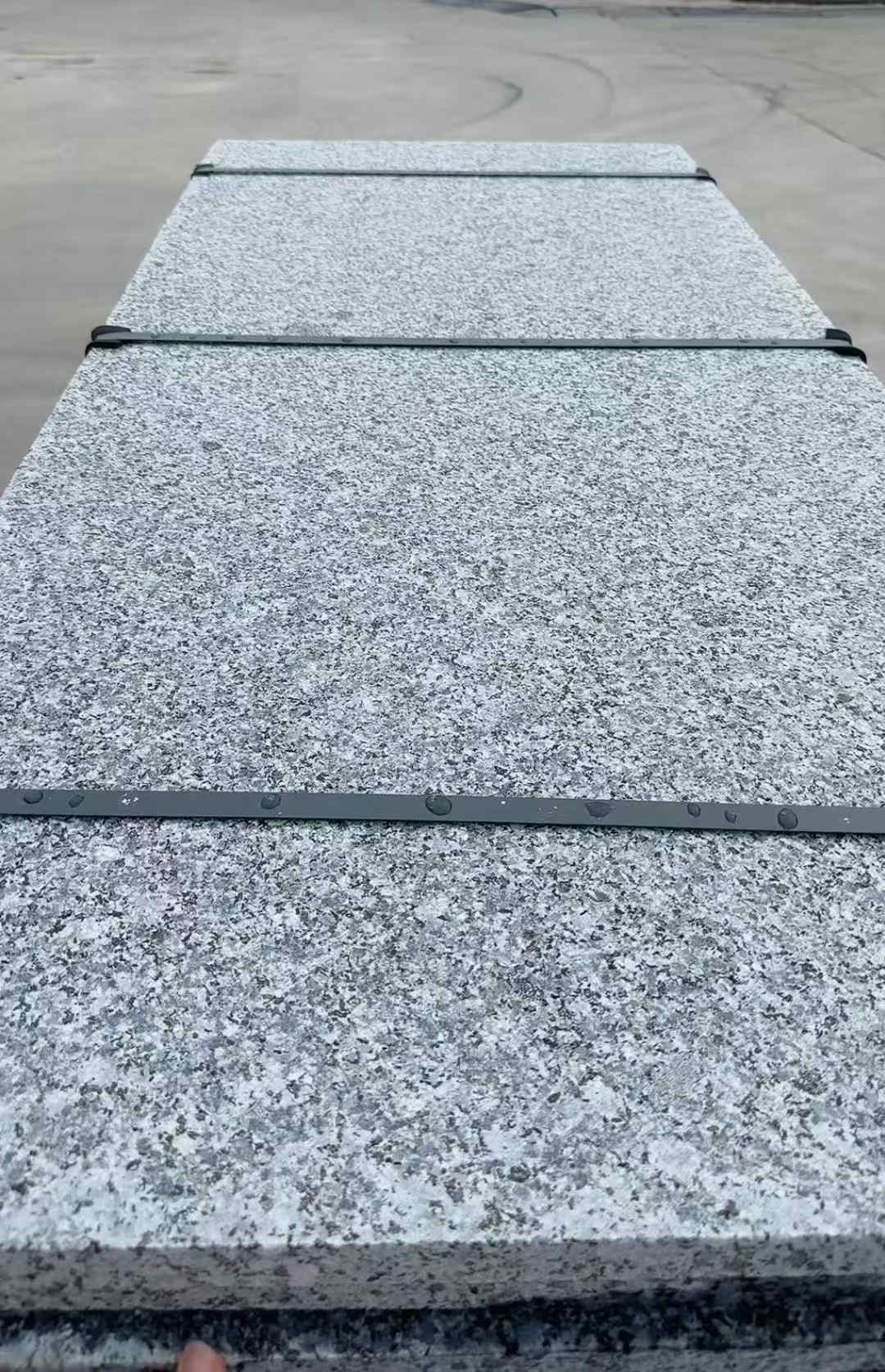 绍兴 芝麻黑火烧面毛板，条板，半成品