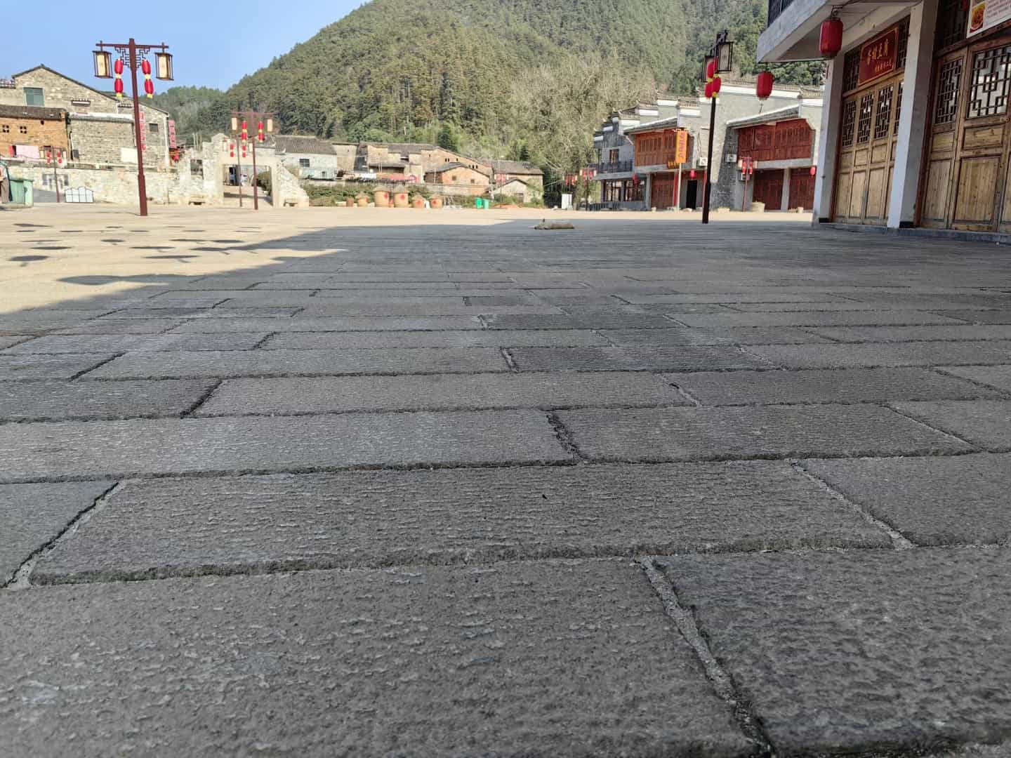 绍兴仿古石铺装效果