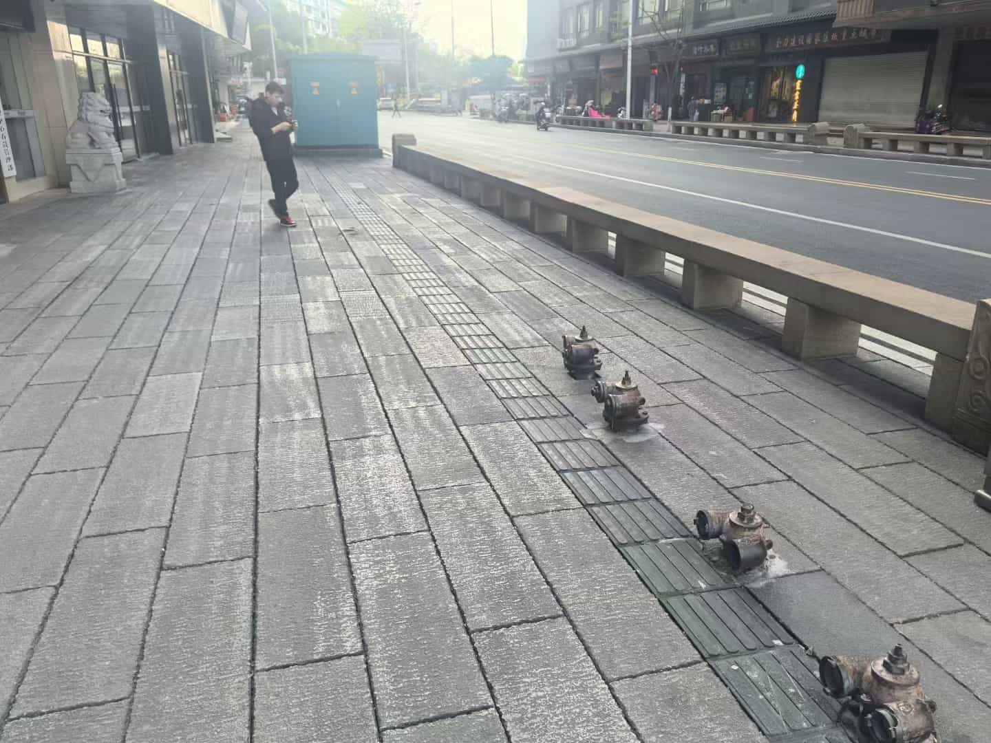 绍兴仿古石铺装效果