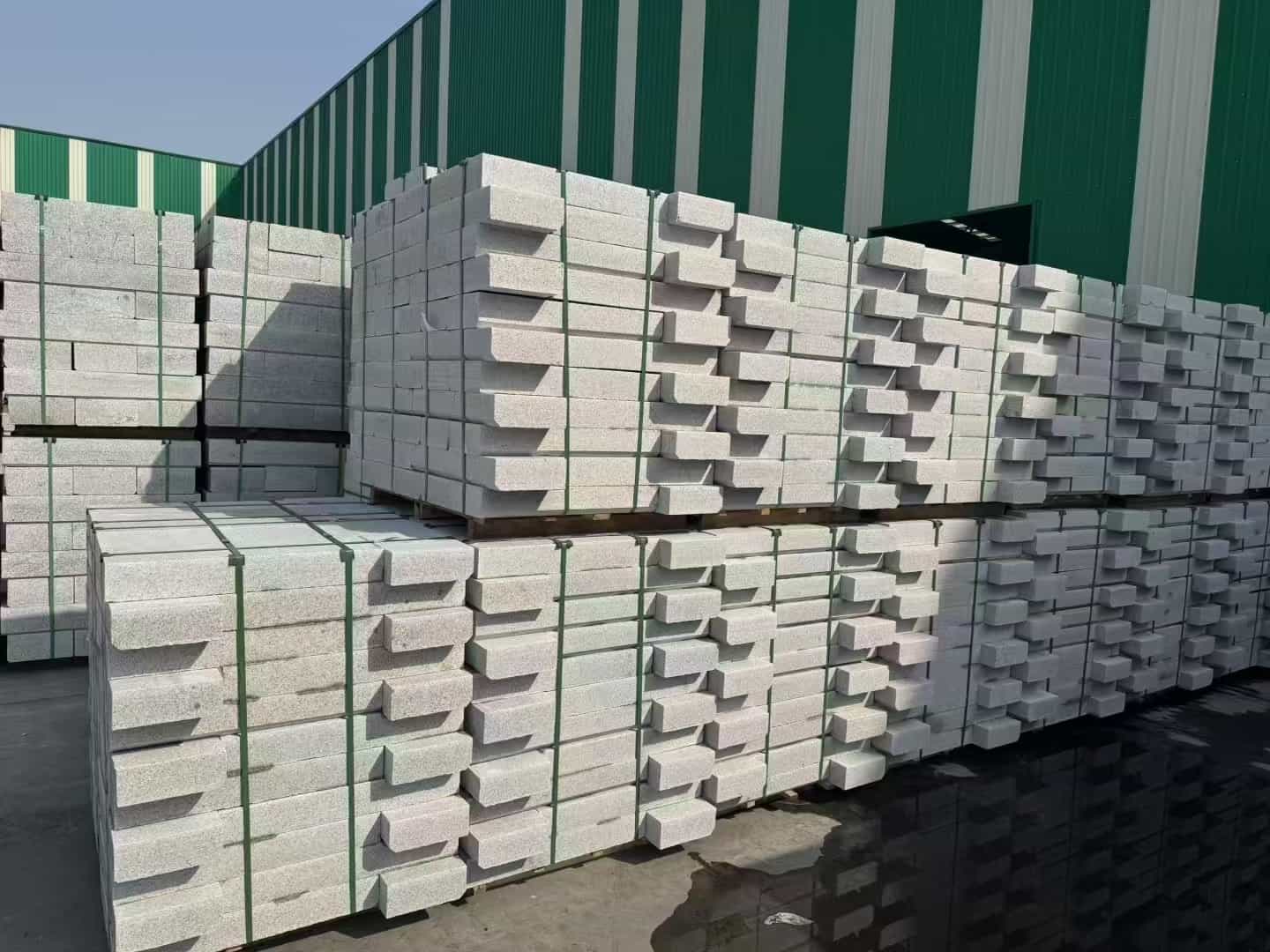 绍兴芝麻白路沿石