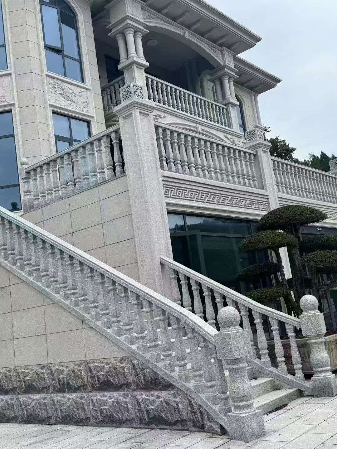 绍兴 芝麻白别墅，栏杆