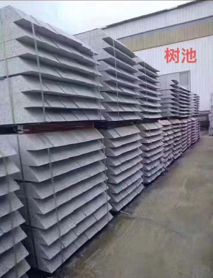 绍兴 芝麻灰切头树池